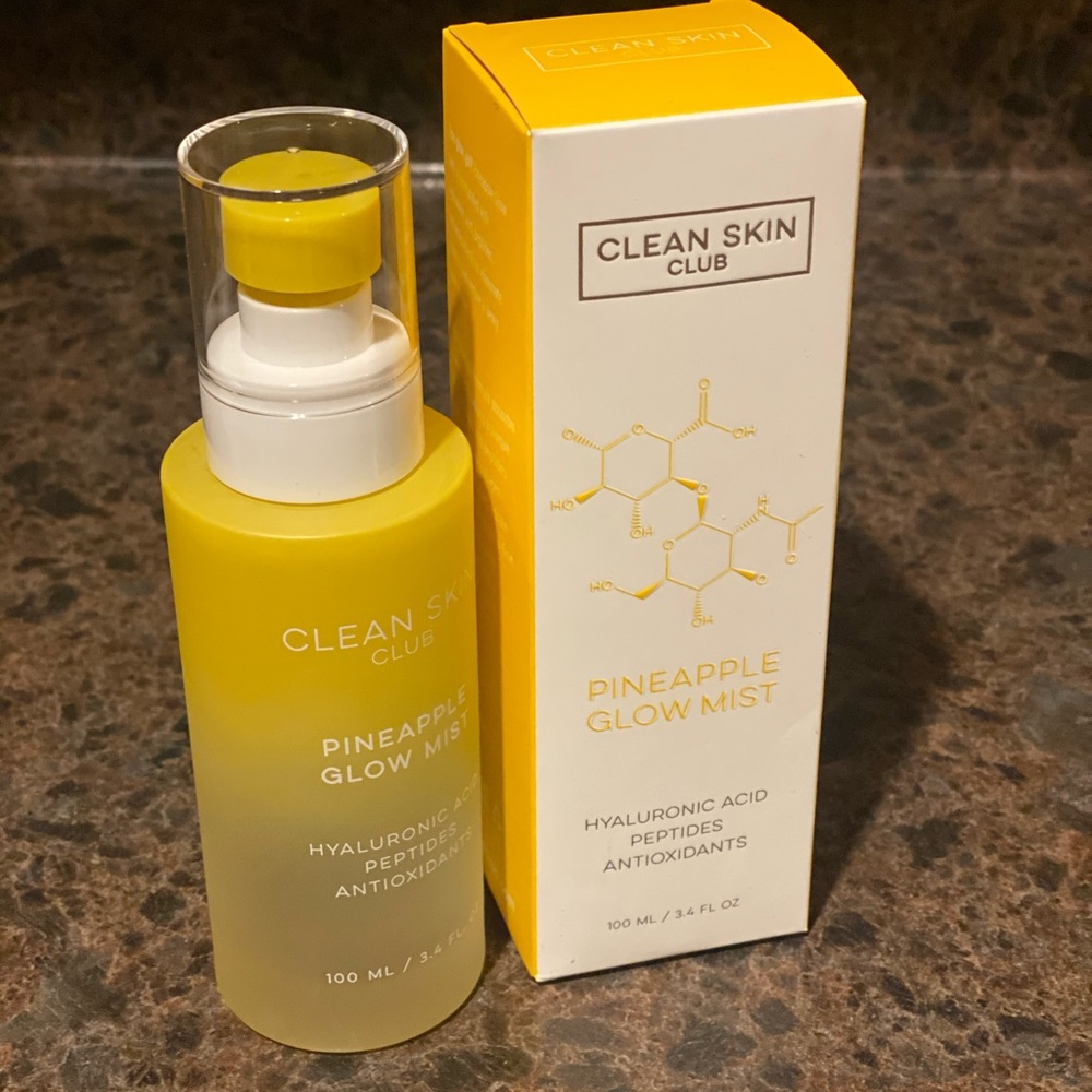 Pineapple glow mist